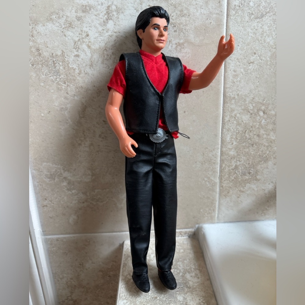 Vintage Full House Uncle Jesse Doll  John Stamos 1990s Tiger Toys No Box/Guitar